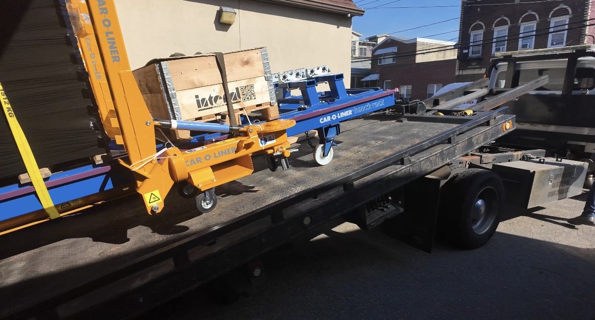 Car-O-Liner frame straightening machine at Arch Auto Body and Collision, Fairview NJ